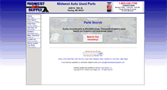 Desktop Screenshot of midwestautousedparts.com